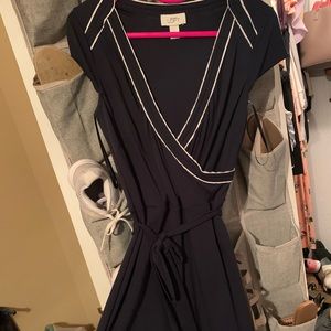 Ann Taylor LOFT navy dress